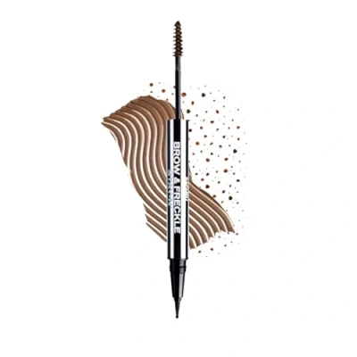 Image of Sacheu Brow &amp; Freckle STAY N Tinted Eyebrow Gel Faux Pen — 2 in 1 Longwear Water Resistant Brows Tint, Cruelty Free Vegan, Caramel Latte