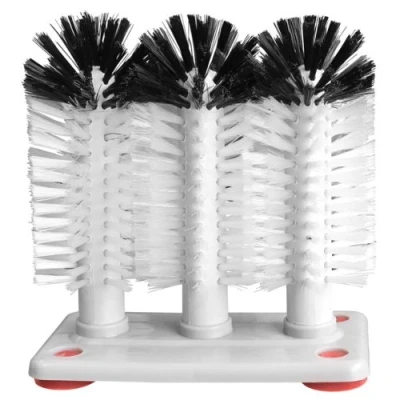 Image of 3 Brush Glass Washer Way Washing Brushes, Cleaning Washers, Scrubbers