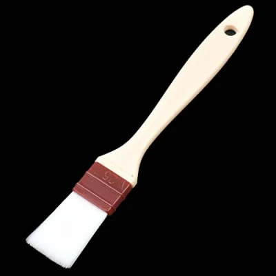 Image of Nylon Bristle Pastry Brush for Basting, Baking, Cooking Food (1.5inch)