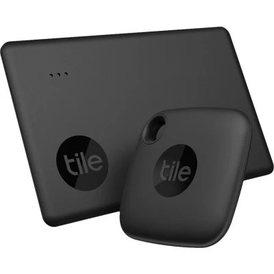 Image of TILE Starter (2022) Mate &amp; Slim Bluetooth Tracker Bundle Black