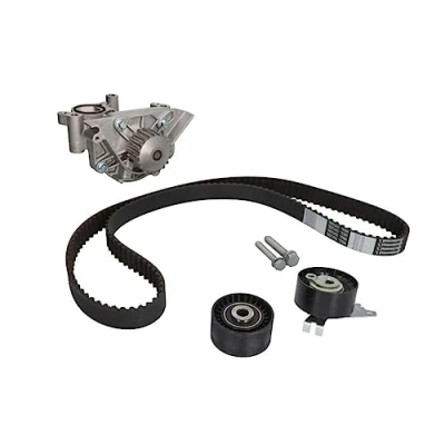 Image of 1609120980, 1609525580 Water Pump + Timing Belt Kit CONTITECH CT1110WP1 153 25mm CITROËN: Dispatch II Van, C4 I Grand Picasso, C5 III Estate
