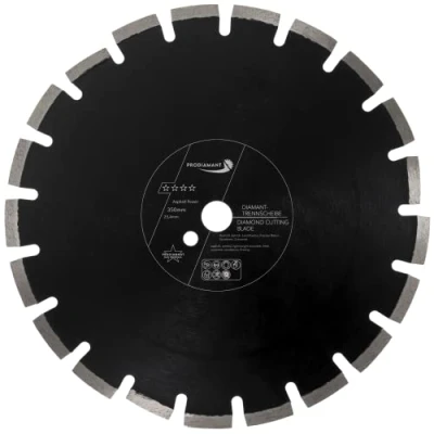 Image of PRODIAMANT Diamond Cutting disc 350 mm 14 inch x 25.4 Abrasive for Asphalt, Screed, Lightweight Concrete, Fresh Sandstone and fireclay