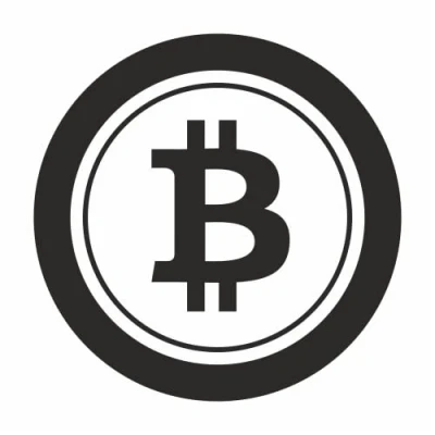 Image of tradercat Car Bitcoin 10 x cm Sticker for All Surfaces Windows, Side Mirrors, Rear Window, Bonnet, Vehicle with Instructions (English language not guaranteed) (Black)