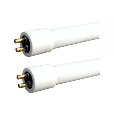 Image of 2 Pack 20w T4 Fluorescent Tube Warm White (3400K, 568mm excl pins) Check Length Carefully