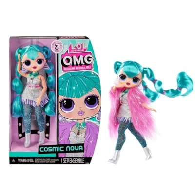Image of L.O.L. Surprise OMG Fashion Doll COSMIC NOVA Includes Doll, Multiple Surprises, and Fabulous Accessories Great Gift for Kids Ages 4+