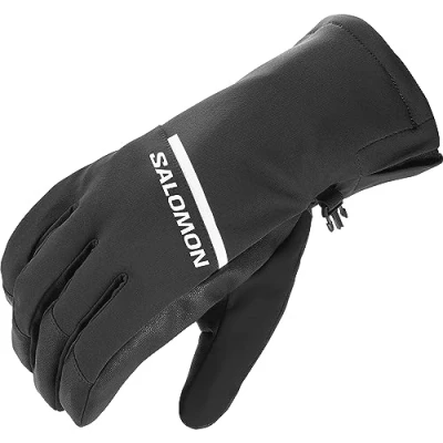 Image of Salomon Propeller One Unisex Gloves, Weather protection, Cozy warmth, Durable performance, Deep Black, XS
