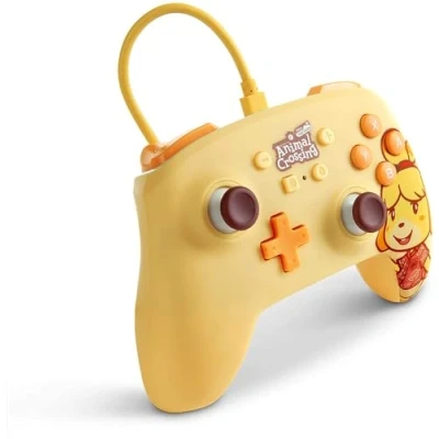 Image of PowerA Enhanced Wired Controller For Nintendo Switch Animal Crossing: Isabelle, Gamepad, Video Game Controller, Gaming (Nintendo Switch)