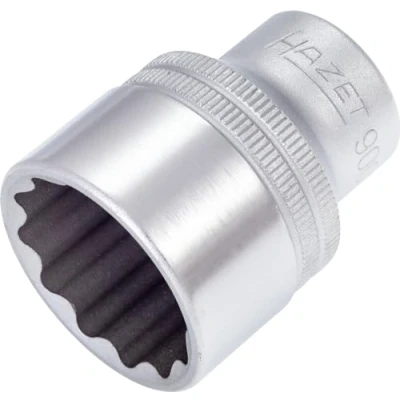 Image of 549219, ASE46841200000 Socket HAZET 900Z 26 DIN3124, ISO2725 1 Chrome Vanadium Steel Knurled