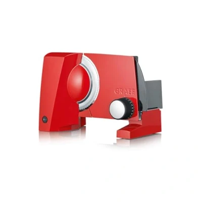 Image of Graef S 10003 Electric 170 W Aluminium Red Slicer Freiraumschneider (Aluminium, Red, 230 mm, 325 240 2.33 KG)