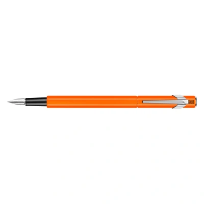 Image of Caran d&#039;Ache 841.03 Fountain Pen 849 Fluo Line Orange