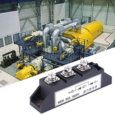 Image of PV Blocking Diode, Photovoltaic Anti Reverse Rectifier Bridge Module Ode Charging MDK 50A 1600V