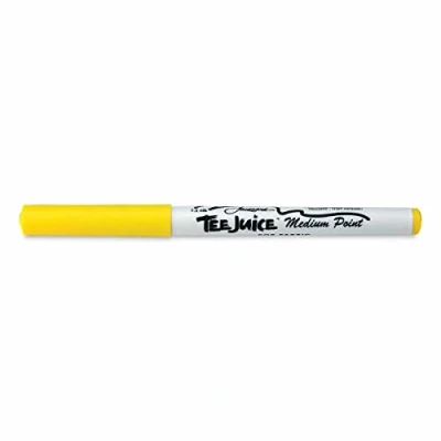 Image of Jacquard Tee Juice Yellow Fabric Marker Medium Tip Pen
