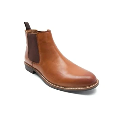 Image of Thomas Crick Men&#039;s &#039;Bateman&#039; Formal Chelsea Boots, Classic, Comfortable and Stylish Boots for Any Occasion, Made with Leather (Black/Black Suede/Tan Suede/Tan)