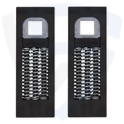 Image of SHIELD HARDWARE Replacement uPVC Door Handle Spring Cassette Pair Stop Sagging Handles