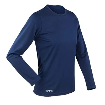 Image of Spiro Women&#039;s Quick Dry Performance Short Sleeve T Shirt Navy, Small