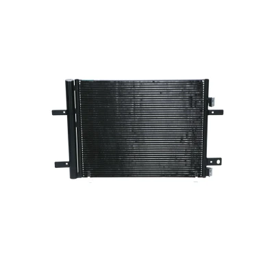 Image of SU001A4747 Condenser NRF 350402 with dryer, seal ring 14,4mm 11,1mm Aluminium 565mm PEUGEOT: 308 II Hatchback, SW 2, 508