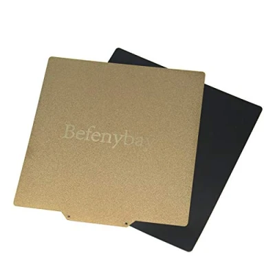 Image of Befenybay Flexible Removable Single Sided Spraying PEI Metal Sheet Bed Magnetic Heated Build Surface 235x235mm for Ender 3/ 3 Pro/Ender 5 3D Printer (235x235mm)