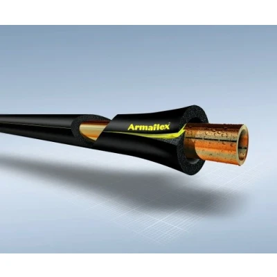 Image of Armaflex Self Seal Pipe Insulation Lagging Black Nitrile Foam Class O 2m 42mm 13mm Wall