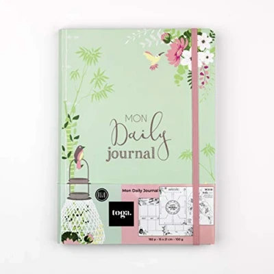 Image of Toga DRAEGER PARIS 1886 Fluri Bullet Journal Notebook, Paper, Green, A5