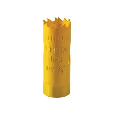 Image of Faithfull FAIHSVP19 Bi Metal Cobalt Holesaw 19mm