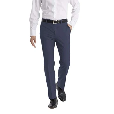 Image of Calvin Klein Men&#039;s Jinny Dress Pants, Dark Blue, 32W x 32L