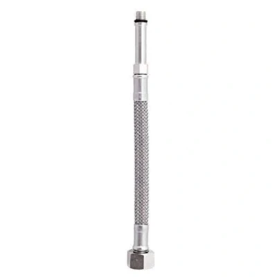Image of 100cm Long M8 x 3/8&quot; Inch BSP Flexible Tap Connector Faucet Tail Hose Water Pipe