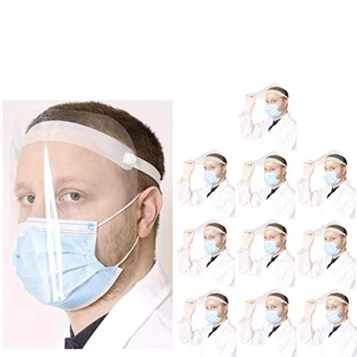 Image of LOVETRENDS Protective Visor Anti Droplet Dust Proof Protect Transparent Covering Shield (10)