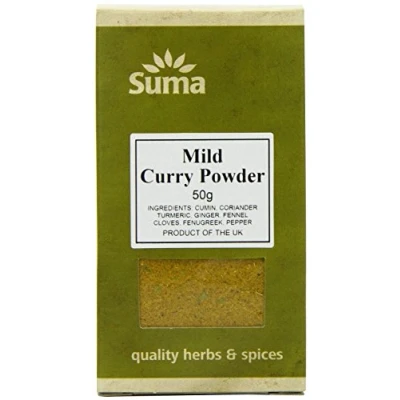 Image of Suma Curry Powder Mild 1 x 50g