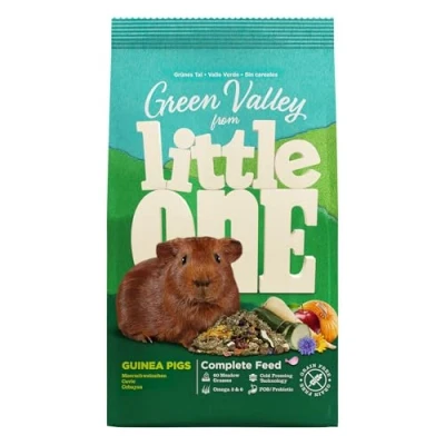 Image of Little One Green Valley Grass food for guinea pigs, 750 g