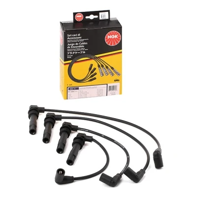 Image of 036905409K, 036905483, 036905483B, 036905483E, 036905483G Ignition Lead Set NGK 44328 4 VOLKSWAGEN: Polo III Hatchback, Golf 4, Lupo / 3L