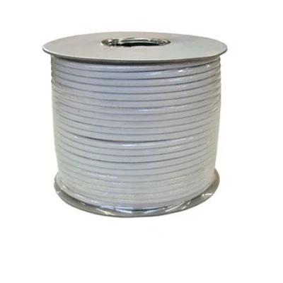 Image of Labgear White Single 1mm CCS 75Ohm RG6 Digital Satellite Aerial Cable With Foam Filled PE Aluminium Foil &amp; Copper Braid 27600FW/27615FW 100 Meter