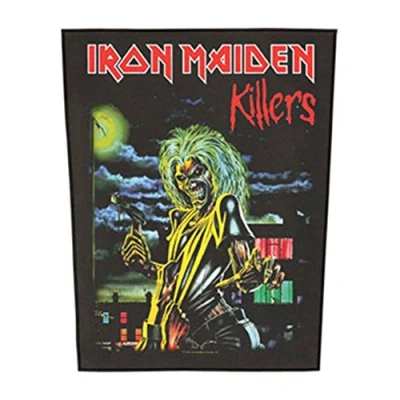 Image of Iron Maiden Killers Album Cover Official New Black Patch