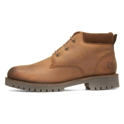 Image of Cotswold Banbury LEATHER Mens Boots Brown Size UK 12