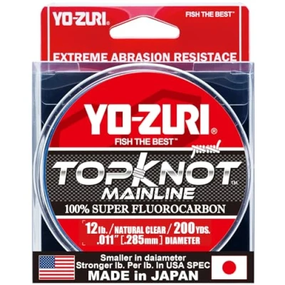 Image of Yo Zuri Topknot Mainline 1000Yds 12LB (0.285mm) Natural Clear