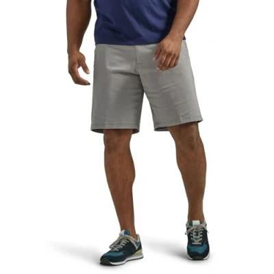 Image of Lee Men&#039;s Big &amp; Tall Extreme Motion Flat Front Short, Iron, 44, XX Large