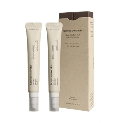 Image of Haruharu Wonder Black Rice Bakuchiol Eye Cream 0.67 fl.oz / 20ml Natural Retinol Alternative Cruelty Free (Pack of 2)
