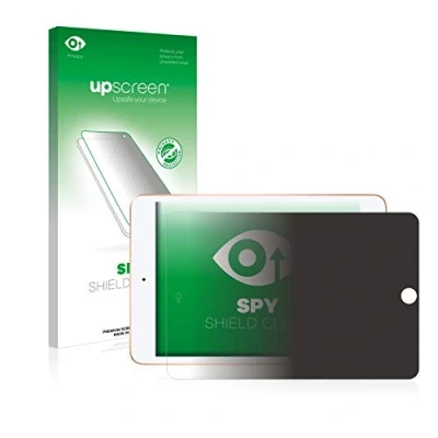 Image of upscreen Privacy Screen Protector compatible with Apple iPad Mini 5 2019 (Landscape, 5th Gen.) Anti Spy Protection