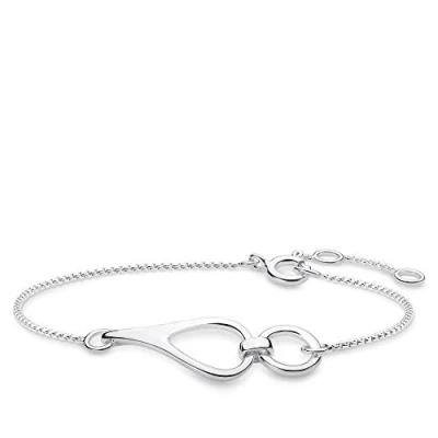 Image of Thomas Sabo Women Silver Charm Bracelet A1856 001 21 L19v