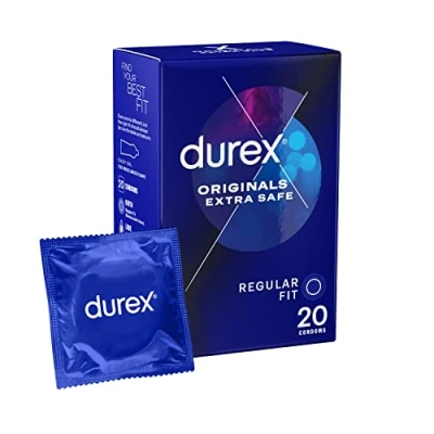 Image of Durex Extra Safe Condoms, 21 Count (Pack of 1)
