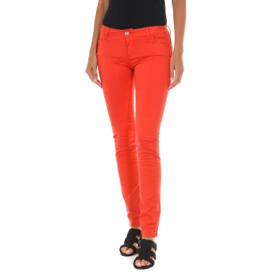 Image of Met Womens Trousers Gefer Red Cotton Size 29 (Waist)