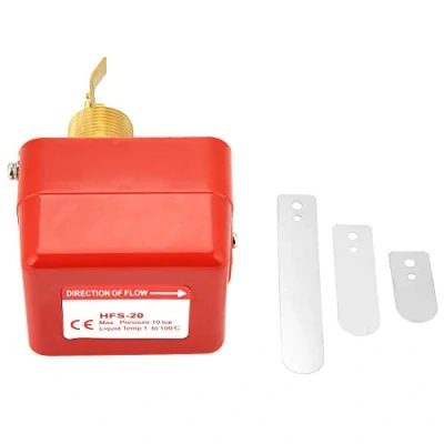 Image of 3/4 &quot;liquid flow switch, HFS 20 dn20 water paddle control switch SPDT contact 6 380V