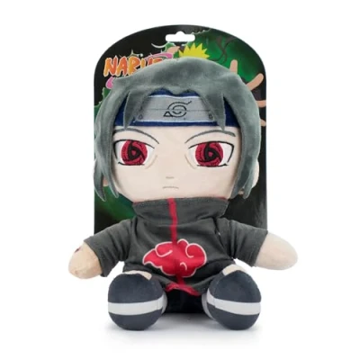 Image of BARRADO Naruto Character Soft Toys Naruto, Itachi, Kakashi Sitting Approximately 24 Centimetres Super Quality (Itachi)