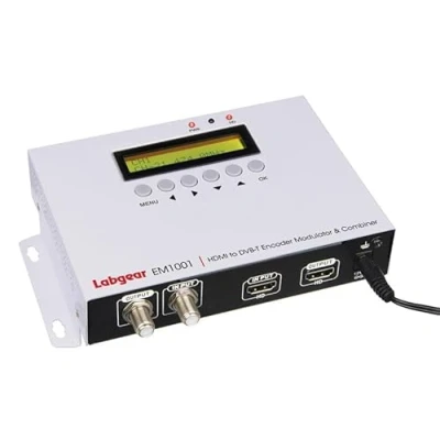 Image of Labgear EM1001 Encoder Modulator, Converter HDMI into DVB T TV with Loop Through