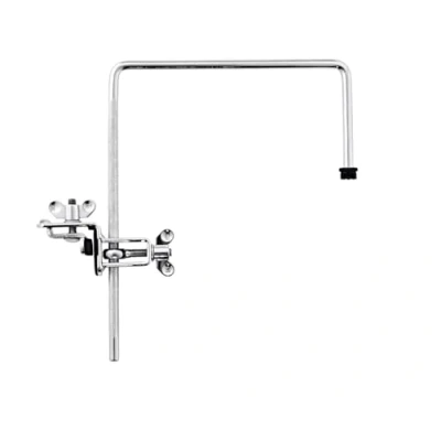 Image of Meinl Percussion Bassdrum Microphone Clamp U Shaped Rod With 0.375 Inch Thread for Bass Drum Steel, Chrome Plated (MC MRBD)
