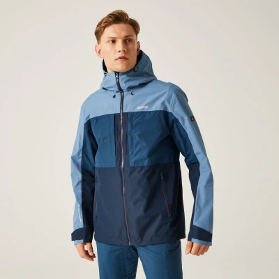Image of Regatta Mens Maland Full Zip Waterproof Breathable Jacket