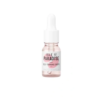Image of Isle of Paradise Self Tanning Face Drops Light (10 ml) Add to Skin Care Natural Ingredients &amp; Vegan