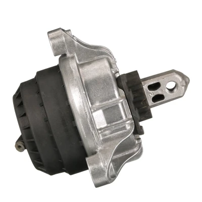 Image of 22116793269, 22116856327, 22116868303, 22117935143 Engine mount GATES ETM1563 Front, Left Rubber, Aluminium silver BMW: 5 Saloon, Touring