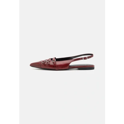 Image of Vagabond Hermine Slingback ballet pumps, Women&#039;s, Size: 4, Red Leather