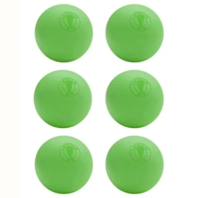 Image of STX Lacrosse Official Balls Lime 6 pack