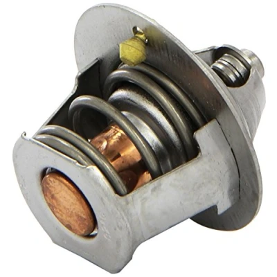 Image of 011815171A, 018715171A, 025915171, 025999152, 11815171A Engine thermostat VALEO 820438 82C with gaskets/seals SUZUKI: Carry Van, Maruti Hatchback
